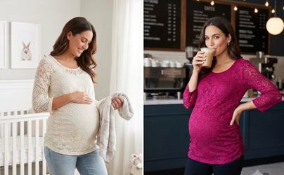 2 Jessica Simpson Maternity Women's maternity Tops Size-Medium