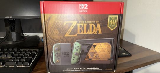 Nintendo Switch 2 Legend of Zelda 40th Anniversary Edition