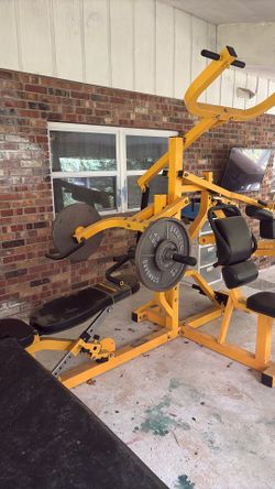 Powertech Workbench + 500 Lbs Weights!