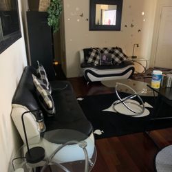 Living Room And Dining Set 