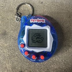 Pet Game Electronic Giga Pet Key Chain Interactive Animal Tested New Batteries
