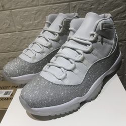 air jordan 11 “metallic silver”