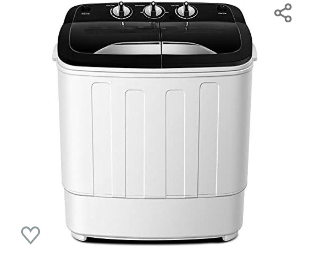 Think Gizmos Portable Washing Machine with Drainage Pump Compact