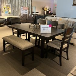 6PC Dining Table Set