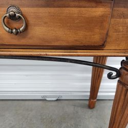 Gorgeous Vintage Console Sofa Table 