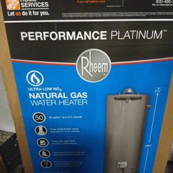 50 Gal Nat Gas Waterheater Brand New Inbox