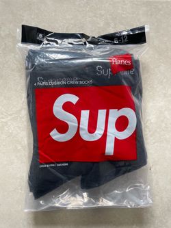 Supreme Socks 4 Pack