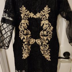 Black Color Pakistani Dress