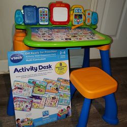 Vtech Activity Desk With Extra Cards