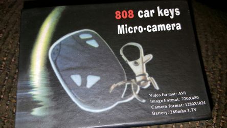 Mini HD Camcorder Car Key Chain