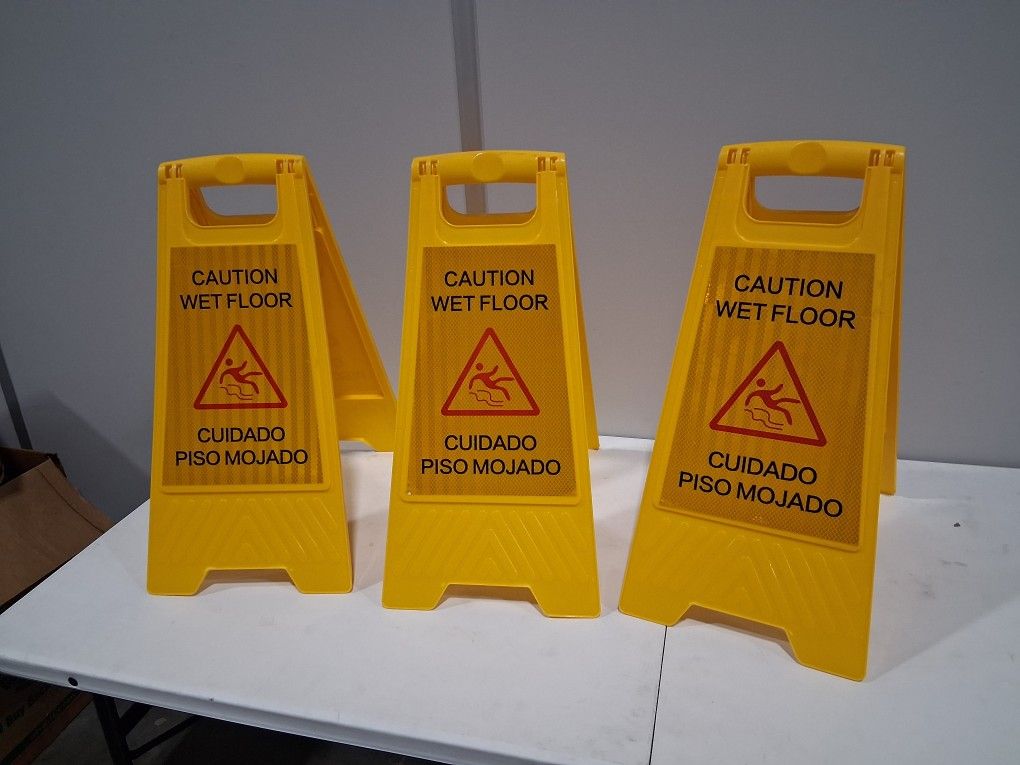 Caution Wet Floor Signs