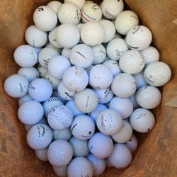 100 Quality Golf Balls 