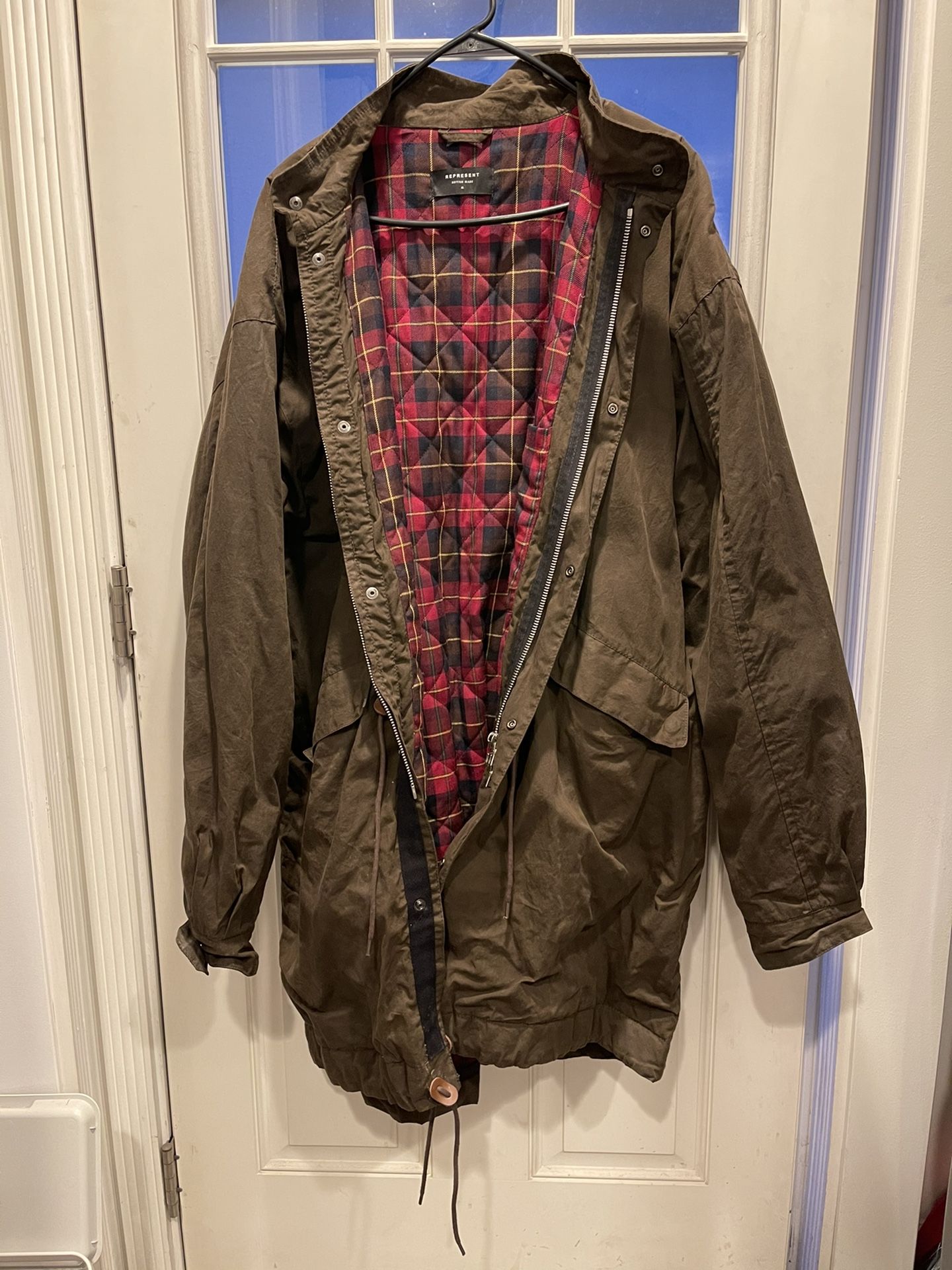 Represent Clo. Military Parka - Burnt Beeswax