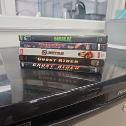 Marvel Movie DVDs