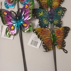 Butterfly Garden Stake