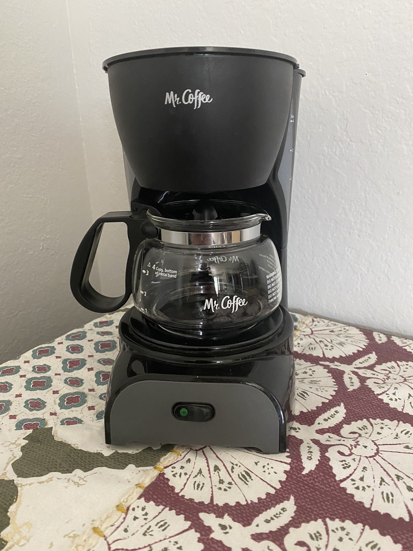 Mr. Coffee Coffee Maker - 4 Cups - Excellent Condition for Sale in