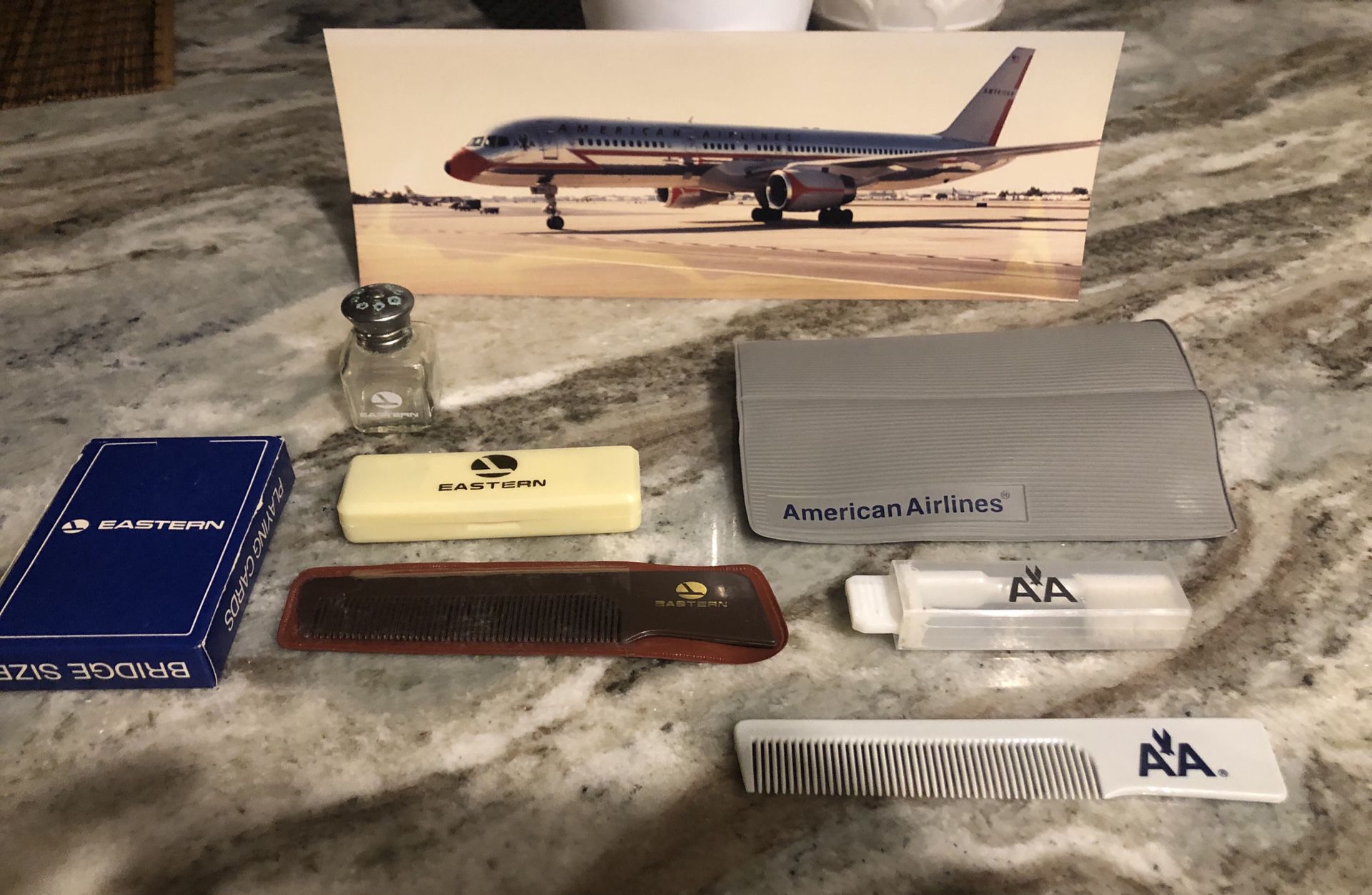 Airline enthusiast’s “junk” collection