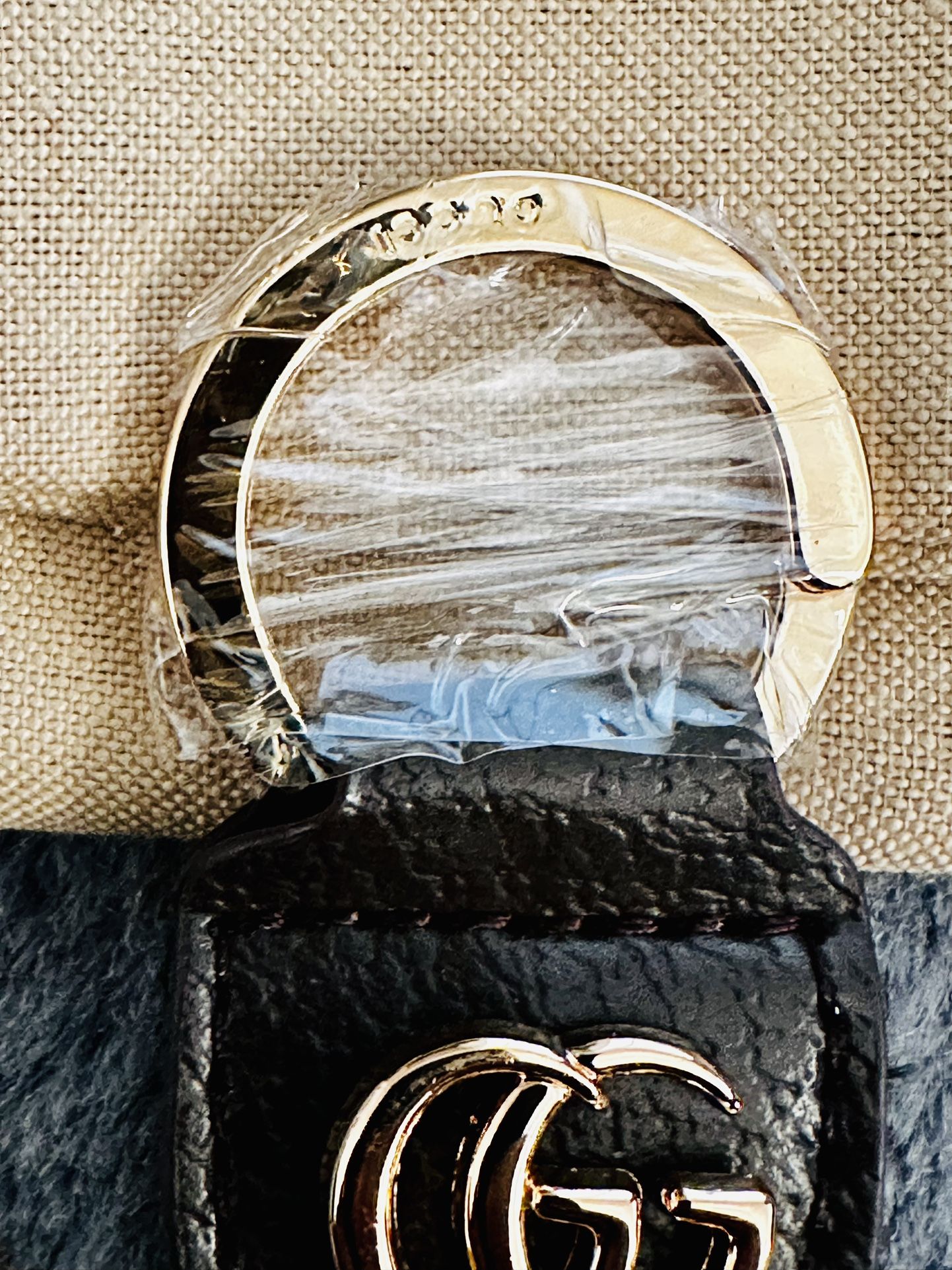 Gucci GG Logo Keychain