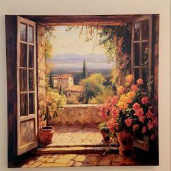 Canvas Painting - Italy Inspired