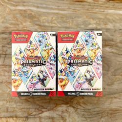 POKEMON PRISMATIC EVOLUTIONS BOOSTER BUNDLE SEALED