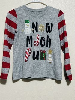 Girls Christmas Sweater Size 10/12