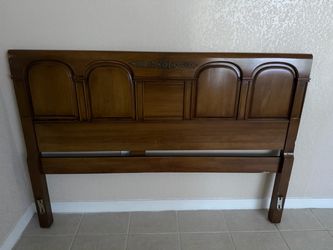 Antique headboard