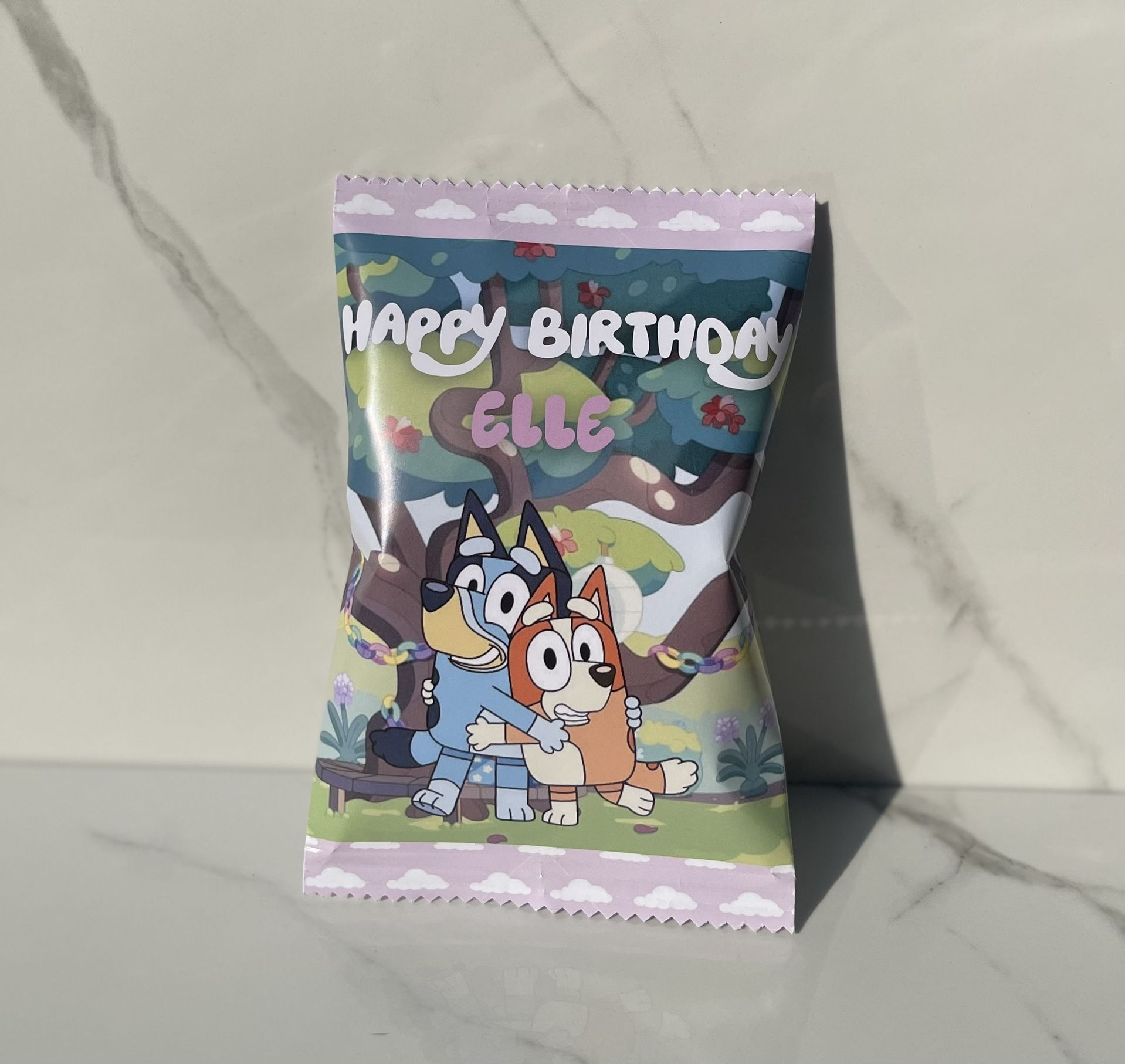 Bluey Themed Chip Bags