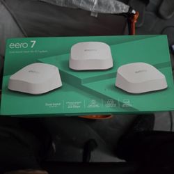 Amazon eero 7 dual-band mesh Wi-Fi 7 router (newest model) 