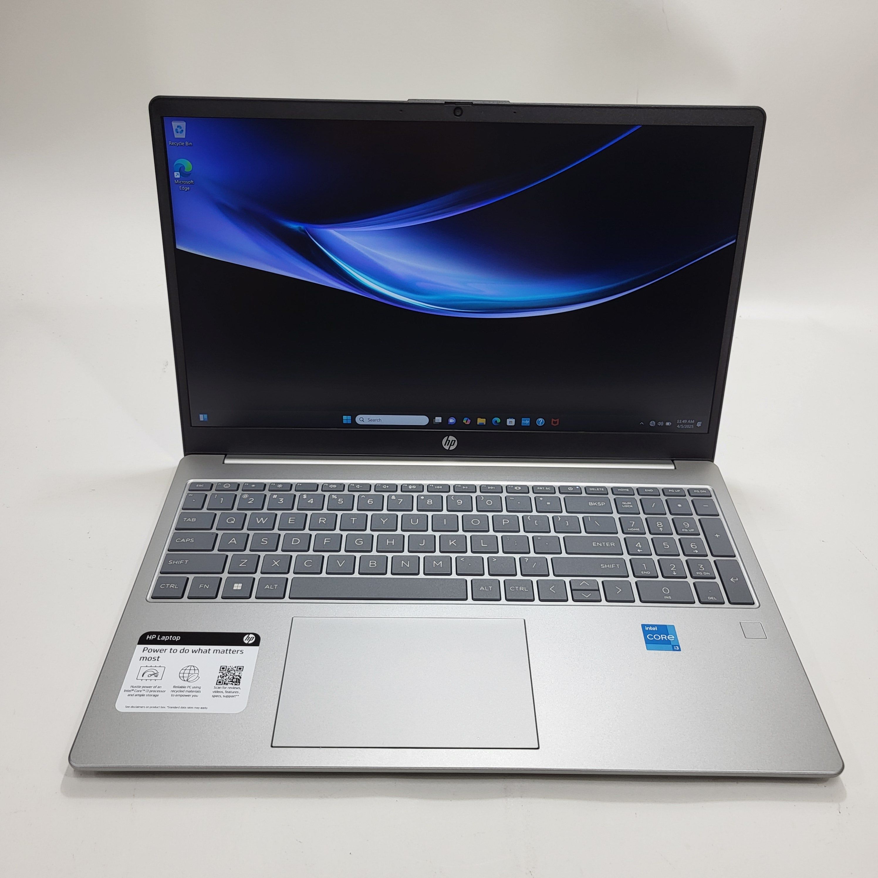 HP 15" Laptop w/ Intel Core i3-N305 1.8GHz 8GB RAM 256GB SSD 15-fd0131wm 9c9A2UA