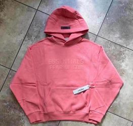 Coral Essential Hoodie