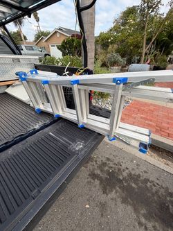 Aluminum Folding Multi-Position Ladder