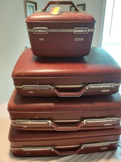 American Tourister Hard shell Luggage from the 1970s