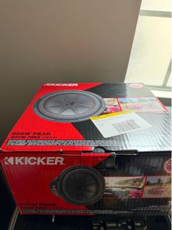 Kicker CompR 10” Subwoofer