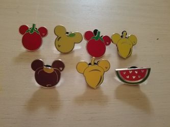 Fruit Disney pins