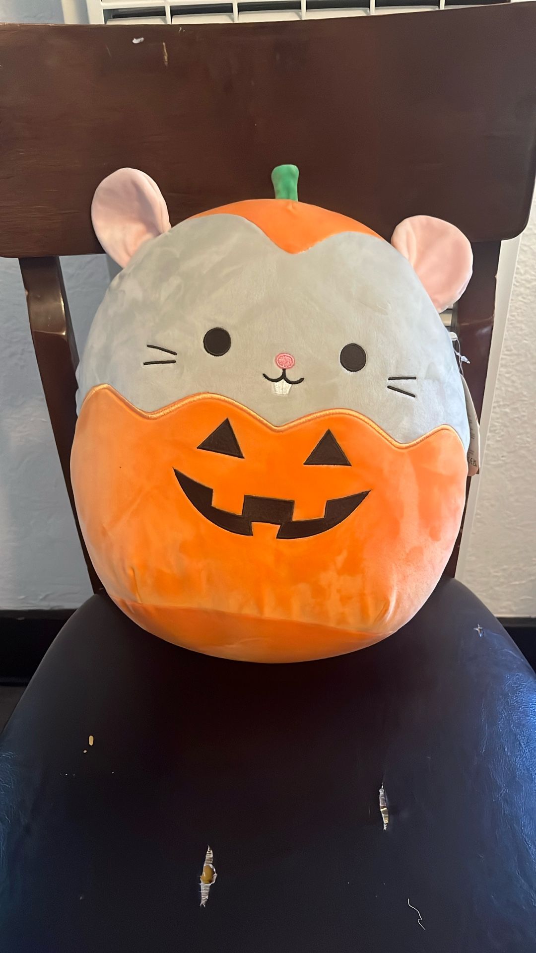 Halloween pumpkin mouse marshmallow