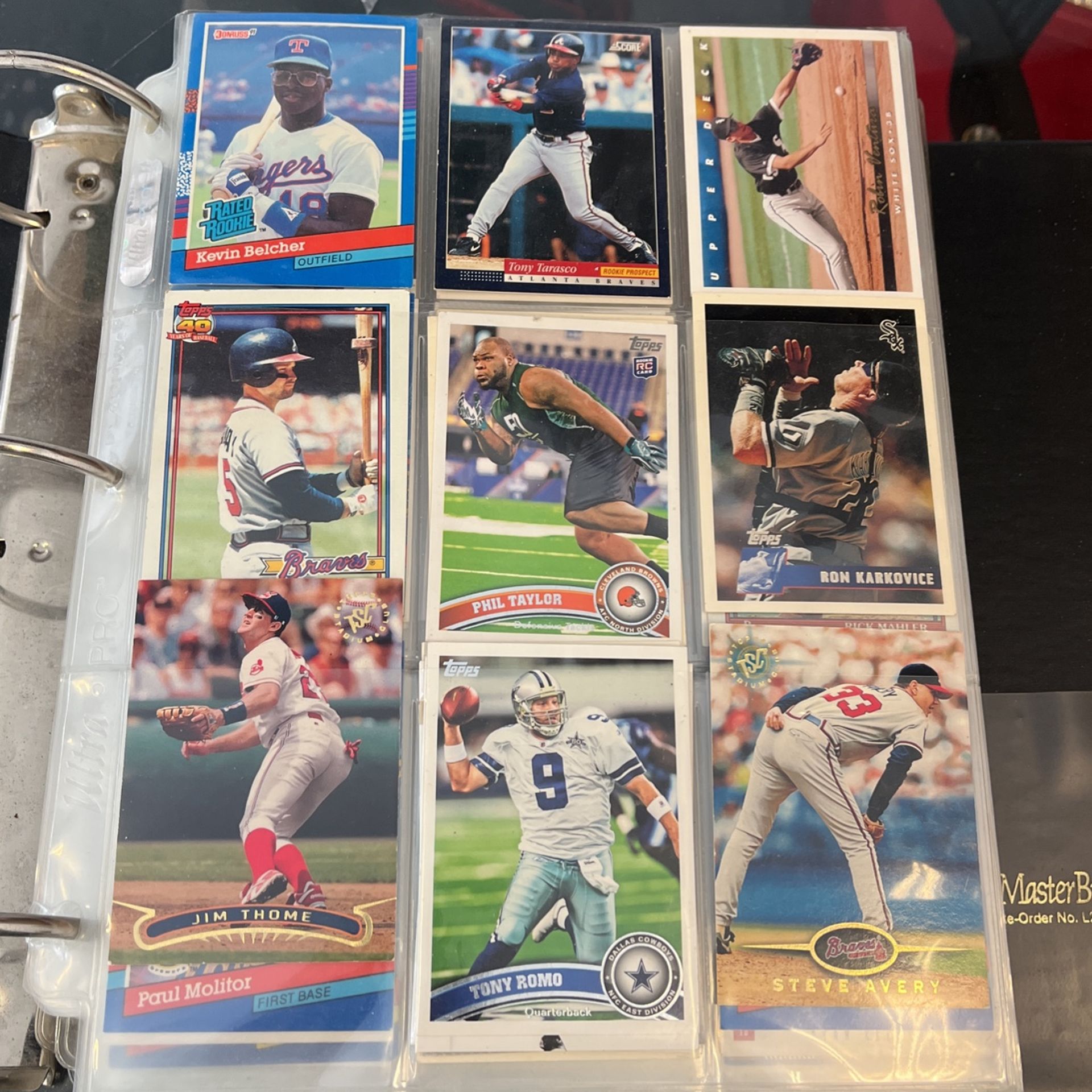 Baseball, Basketball & Football Cards