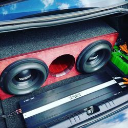 8’ 10’ 12’ 15’ Heavy Magnet Crazy Subwoofers Amplifiers Battery Installation Mismo Dia Same Day Speakers Door Panel Led Rack 