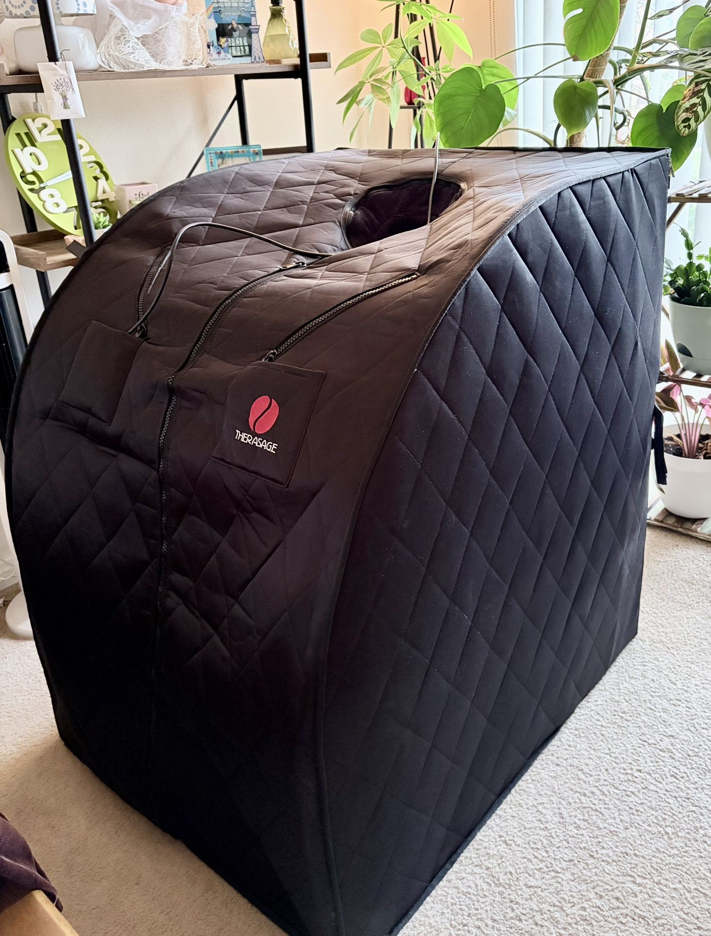 Thera360 PLUS Personal Sauna (Black)