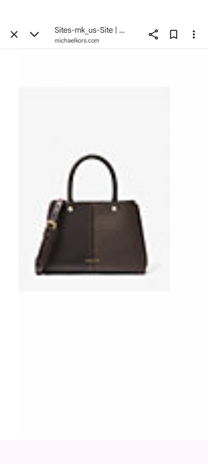 Michael Kors Brown And Black