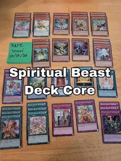 Yu-Gi-Oh Spiritual Beast Deck Core