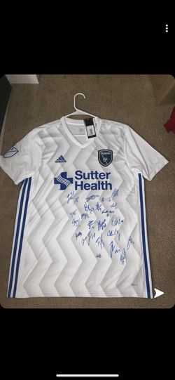 Sj Earthquakes Signed Jersey 2018 season