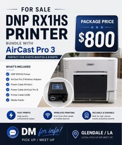 Used DNP DS RX1HS and AirCast Pro 3 Bundle