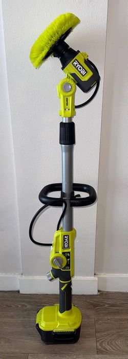RYOBI ONE+ 18V PCL1701B Telescoping Power Scrubber Tool Only Open Box