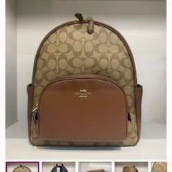 Coach Court Backpack 