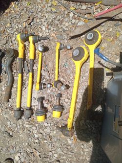 Ball joints and suspension tie rods