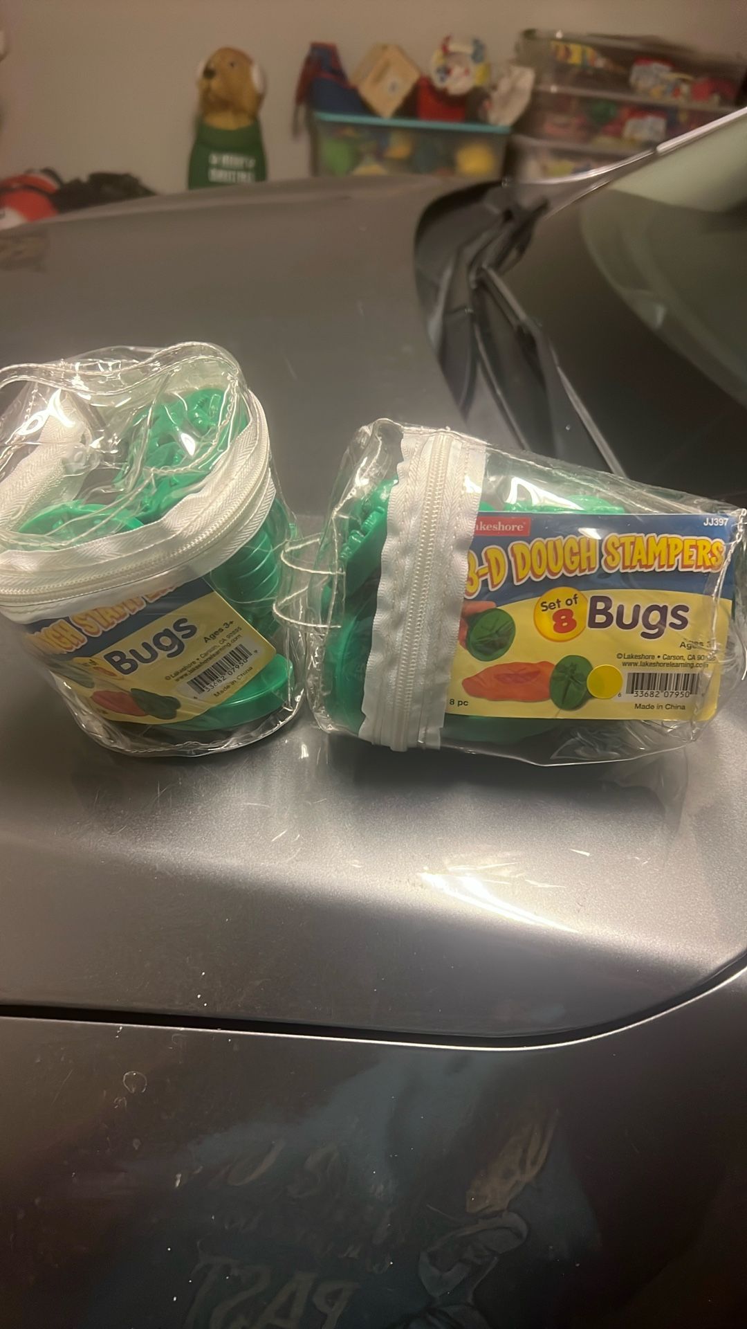 3-D Dough stampers Bugs