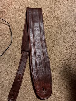 Leather Bass Strap