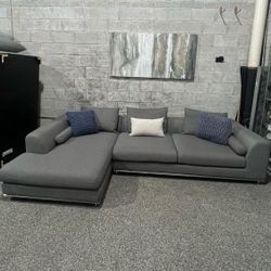 Gray Modern Sectional 