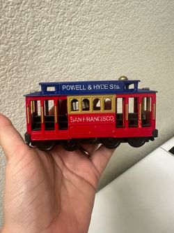 ***PENDING San Francisco cable car diecast toy