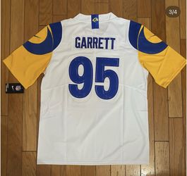 Garrett Rams White Men Jersey